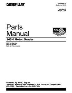 Manual Partes 140H Caterpillar pdf 232x300 - Manual Partes 140H Caterpillar
